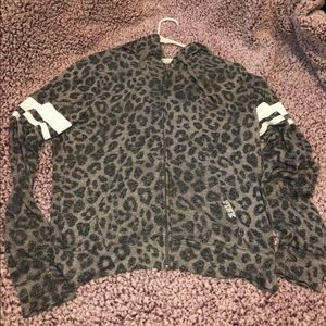 Victoria’s Secret pink leopard hoodie